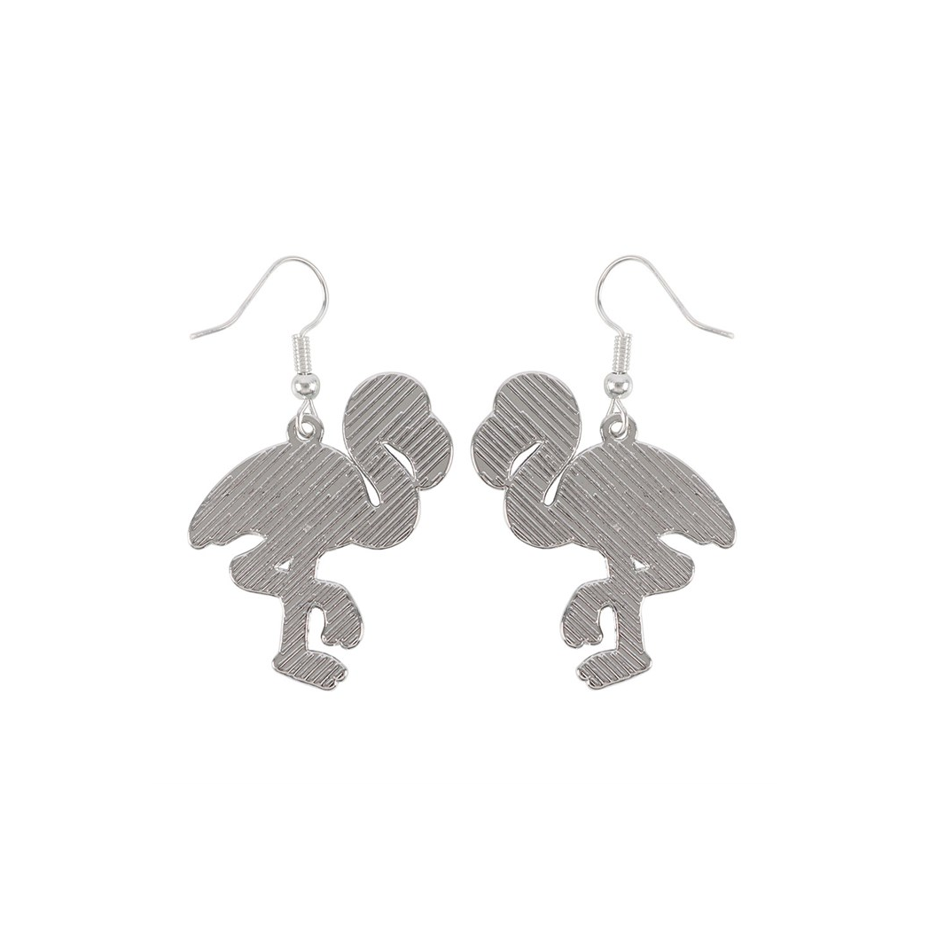 Flamin-goth Enamel Dangle Earrings