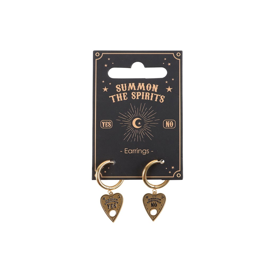 Talking Board Planchette Earrings