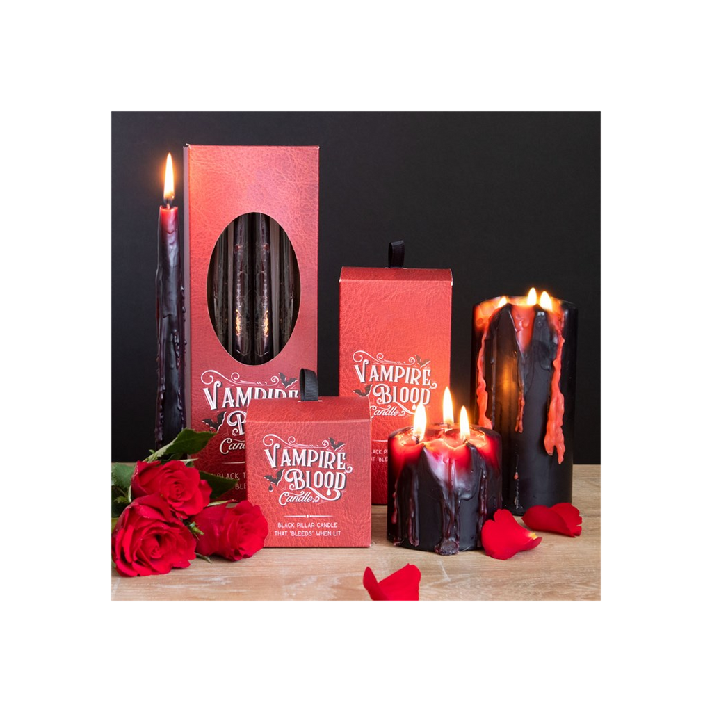 Large Vampire Blood Pillar Candle