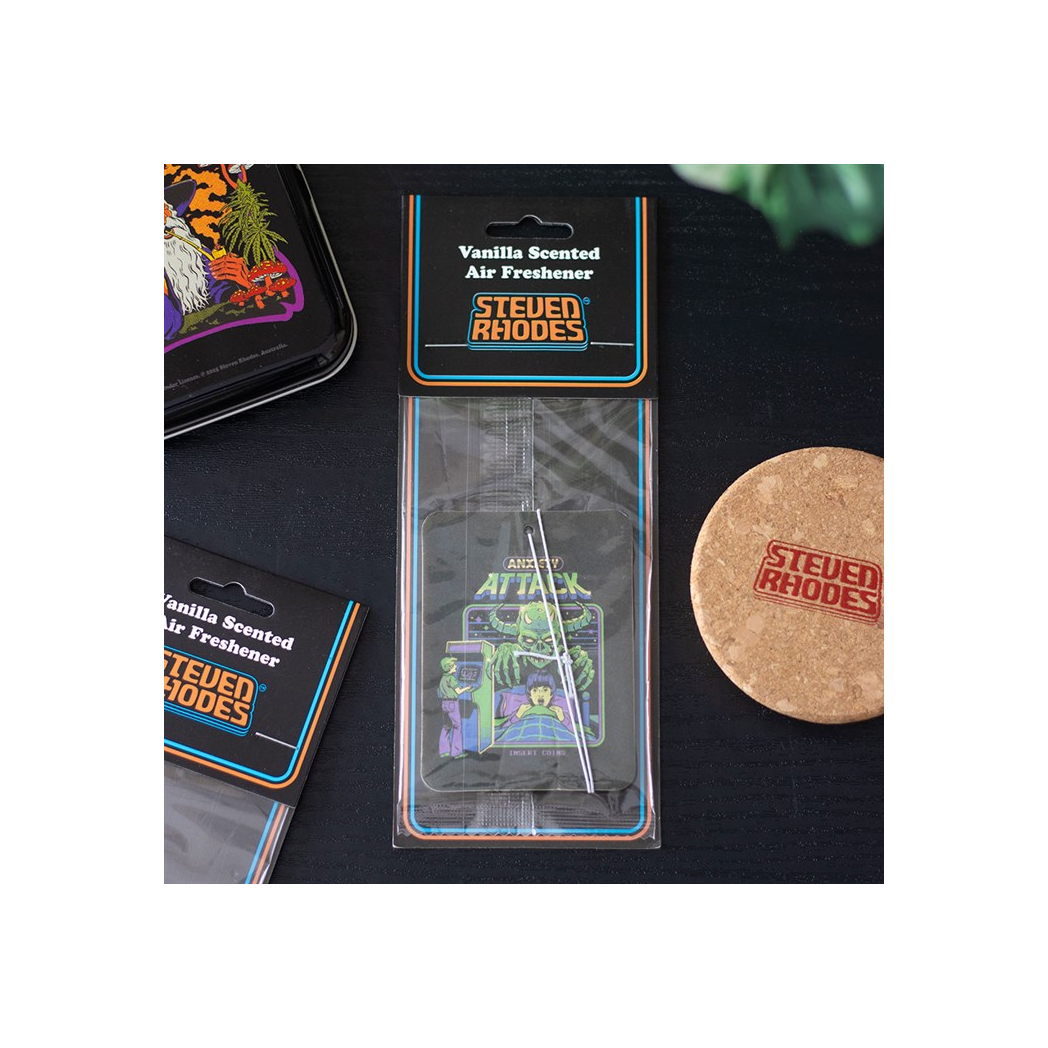 Anxiety Attack Vanilla Air Freshener by Steven Rhodes