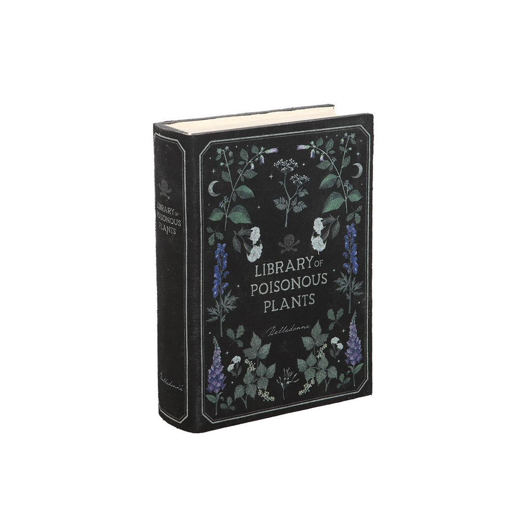Library of Poisonous Plants Book Shaped Storage Box