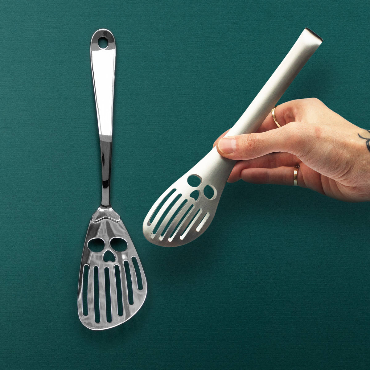 Gothic Gift SKULL TONGS