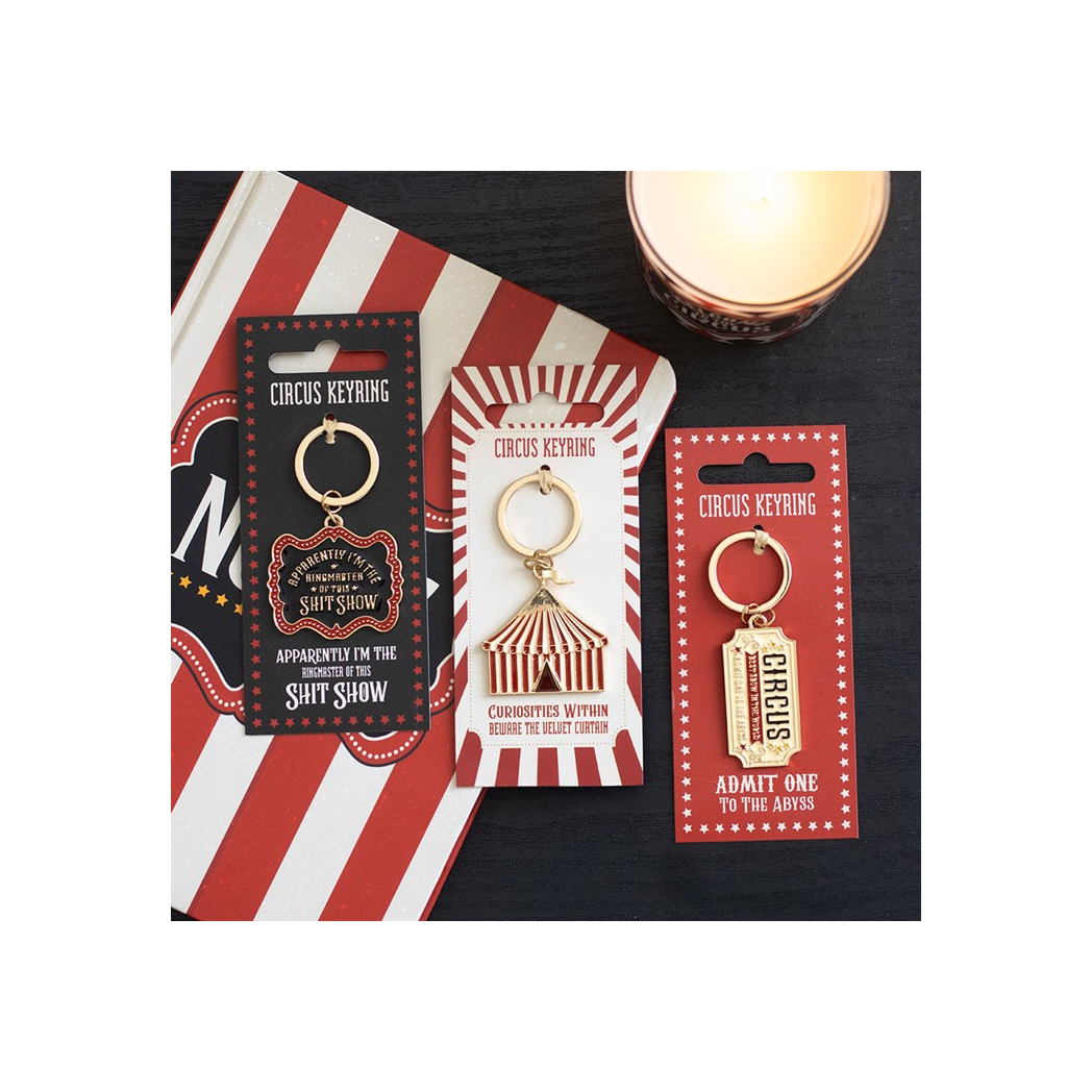 Circus Ringmaster Keyring