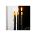Set of 4 Pumpkin Guts Oozing Taper Candles