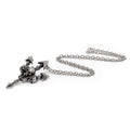 Alchemy Gothic Deadly Trident Skull Pendant