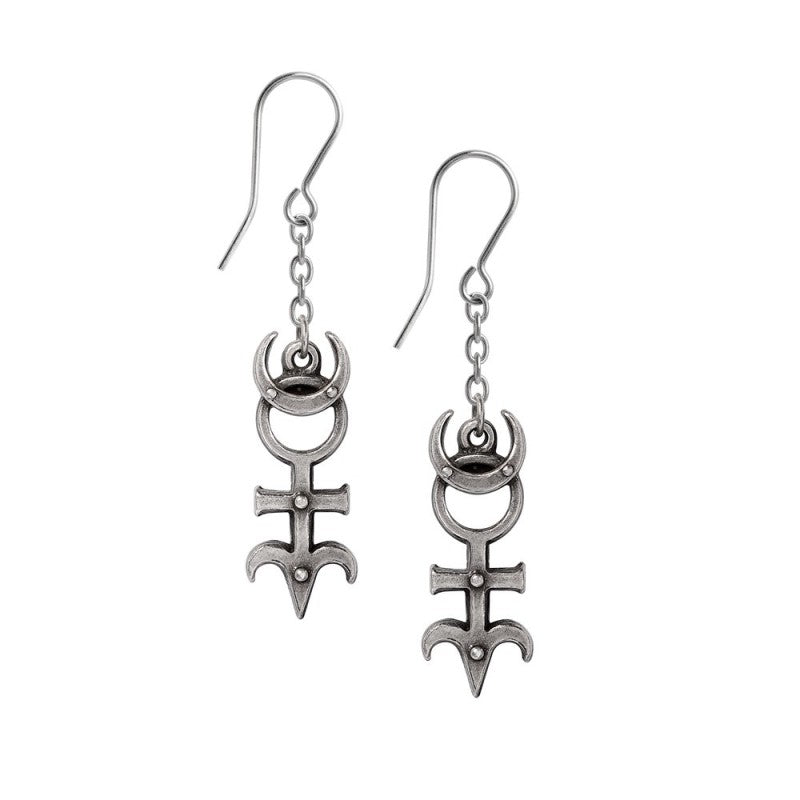 Alchemy Gothic Dee’s Monad Earrings