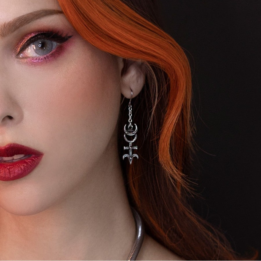 Alchemy Gothic Dee’s Monad Earrings