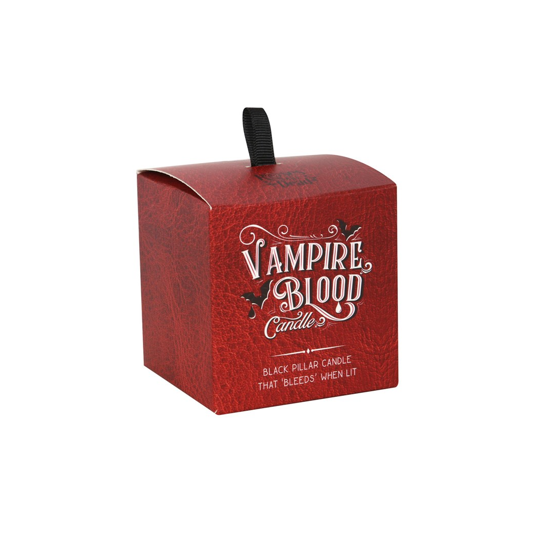 Small Vampire Blood Pillar Candle