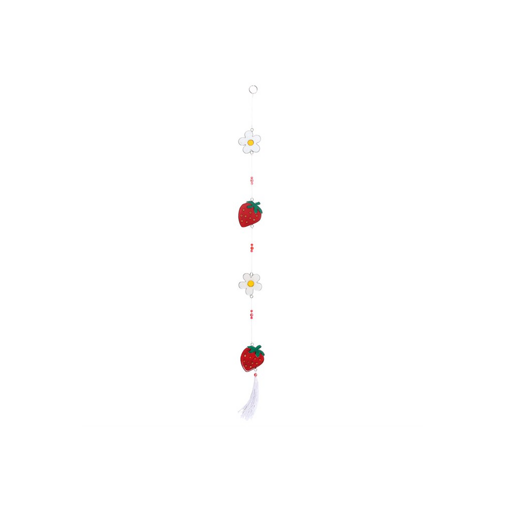 String of Daisy and Strawberry Suncatchers