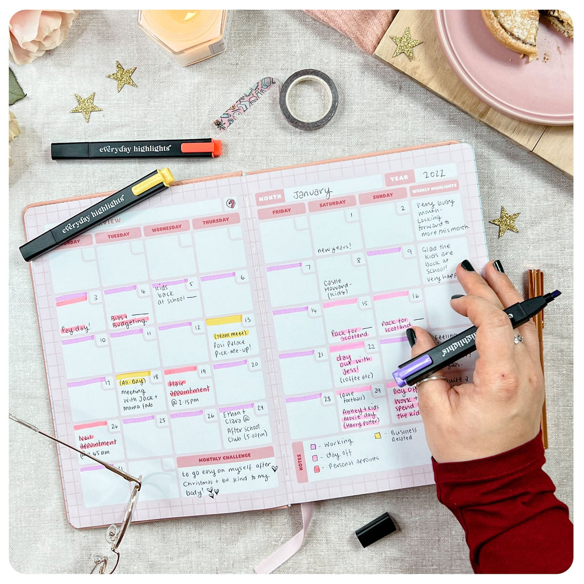 Health & Wellness - Deluxe Life Journal