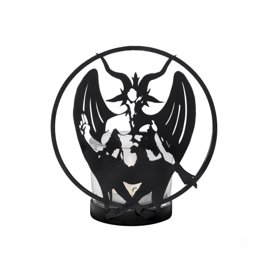 Alchemy Gothic Personal Baphomet Tealight Holder