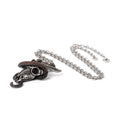 Alchemy Gothic Servant of Baphomet Ram Skull & Serpent Pendant